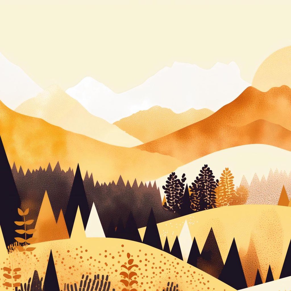 Plakat 30x30cm Goldener Westen im Aufbruch