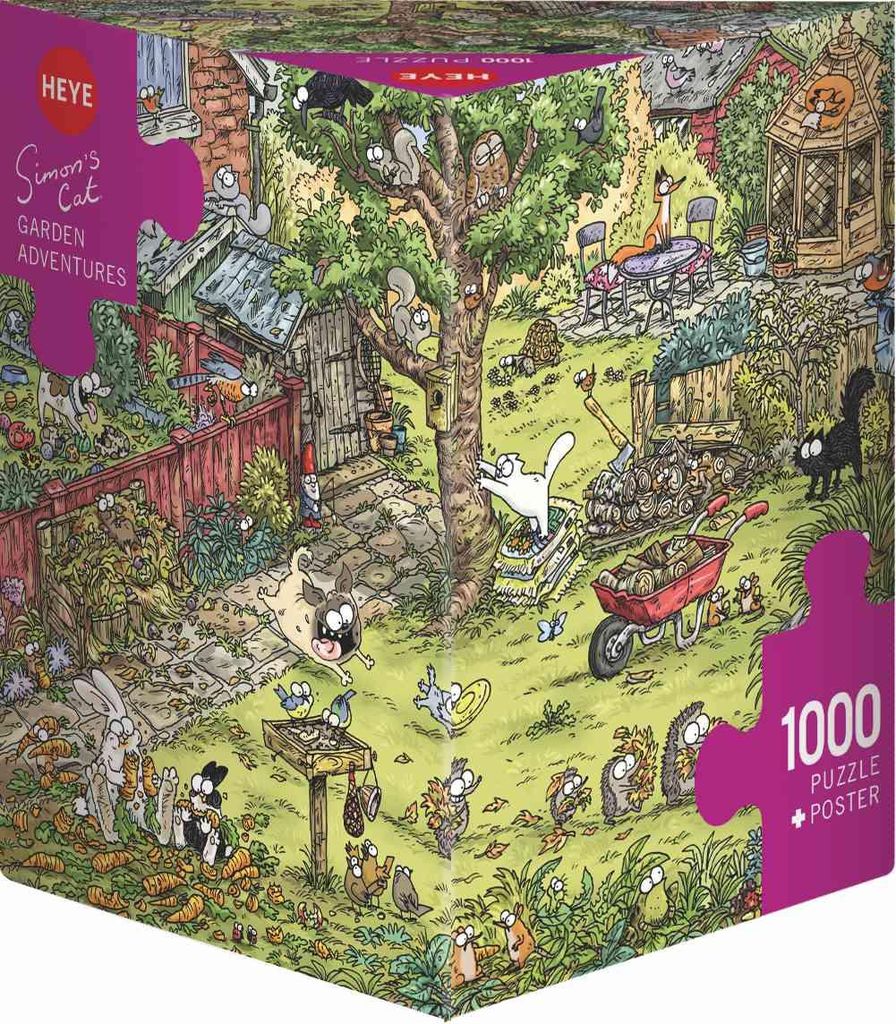 Heye Puzzle Garden Adventures, 1000 Teile, 1000 Stück(e), Produktbild 