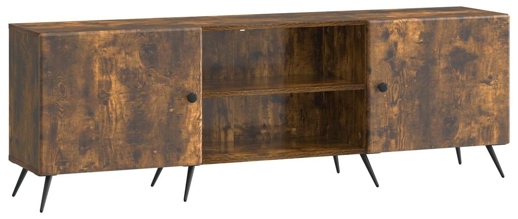 TV-Schränk Geräucherte Eiche 150 x 31 x 50 cm Holzwerkstoff