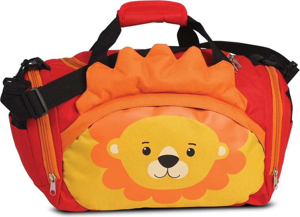 Fabrizio Zaino Unisex Per Bambini E Ragazzi – Leggero E Colorato, Arancione, Ideale Per Asilo E Scuola
