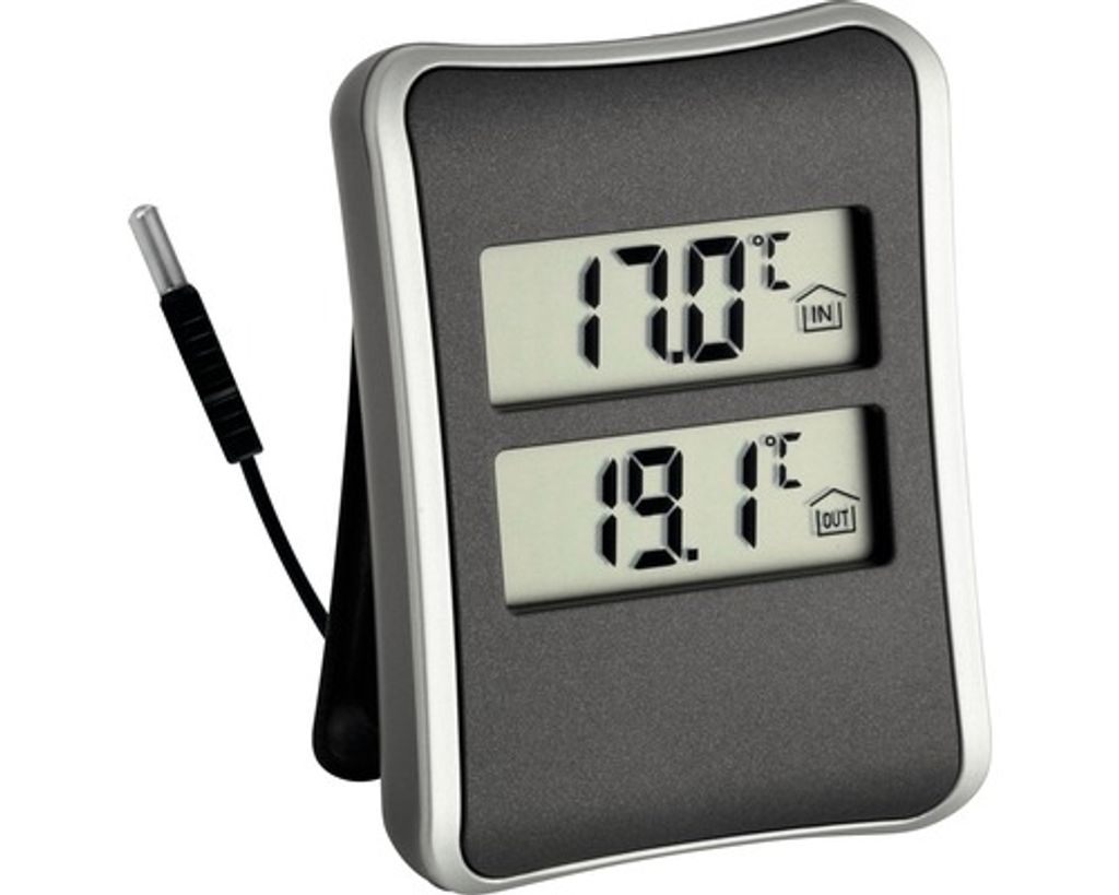 TFA - Digitales Innen-Außen-Thermometer 30.1044 - Obrázek produktu 1