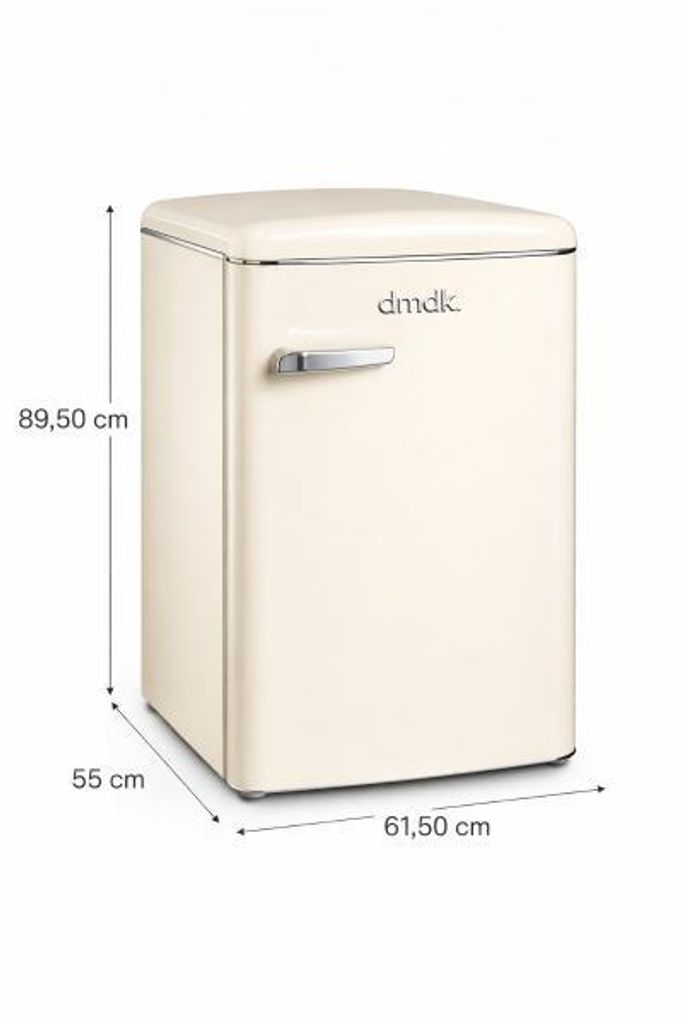DMDK DKC1 Frigorifero da tavolo retrò con scomparto Immagine del prodotto 