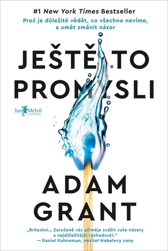 Livre Adam Grant de 320 pages sur la flexibilité mentale et cognitive