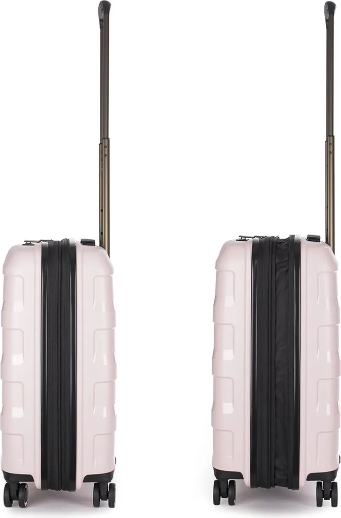 Valise cabine Stratic Straw + EXP TSA Rose 55cm extensible rigide - 15
