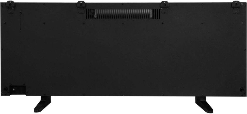 COSTWAY Caminetto Elettrico 750W/1500W Con Controllo APP E Telecomando – Fiamme 12 Colori, Montaggio A Parete O Incasso, 127x46 Cm