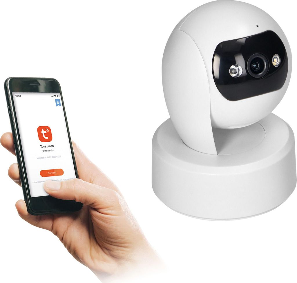 TUYA SMART Wi-Fi 4MP drehbare Innenkamera Produktbild 