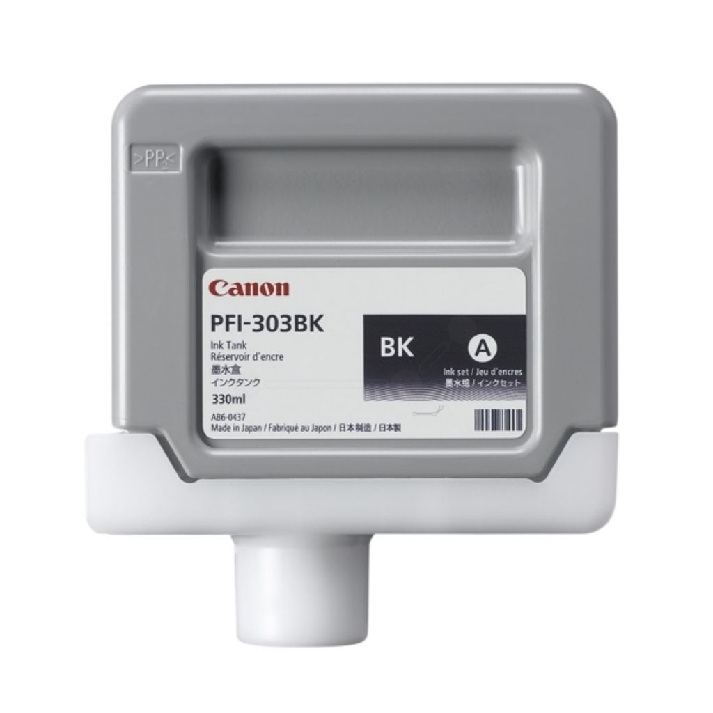 Canon PFI-303BK - Inktcartridge / Zwart (330 ml)