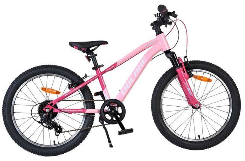 Volare Boost Kinderfahrrad – 20 Zoll – 7 Gänge – Rosa Produktbild 