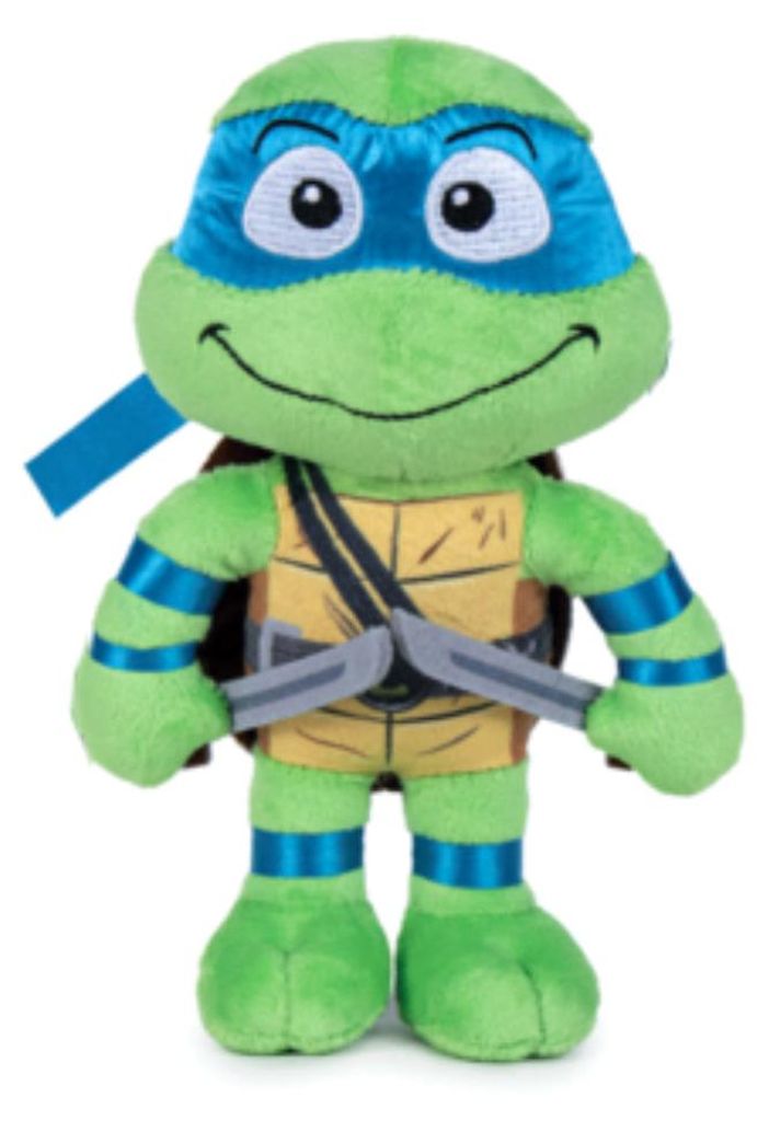 Teenage Mutant Ninja Turtles Leonardo Kuscheltier - 22 cm Plüschtier TMNT Stofftier
