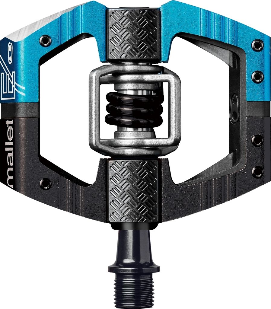 CRANKBROTHERS MTB-Pedal Mallet Enduro LS Klick-Pedal lange Achse, electric blue