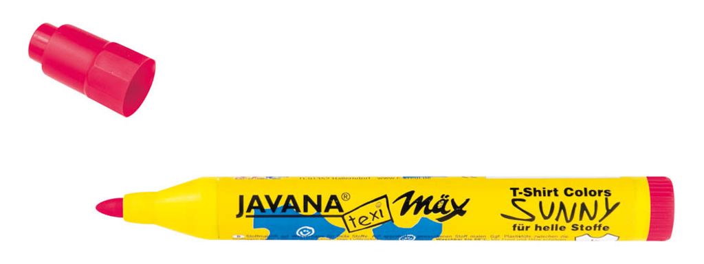 KREUL Textilmarker JAVANA "texi mäx medium" karminrot