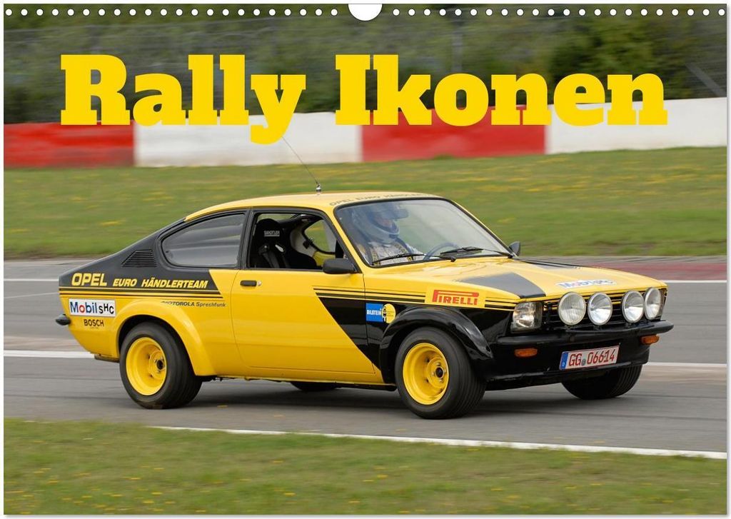 Rally Ikonen (Wandkalender 2026 DIN A3 quer), CALVENDO Monatskalender