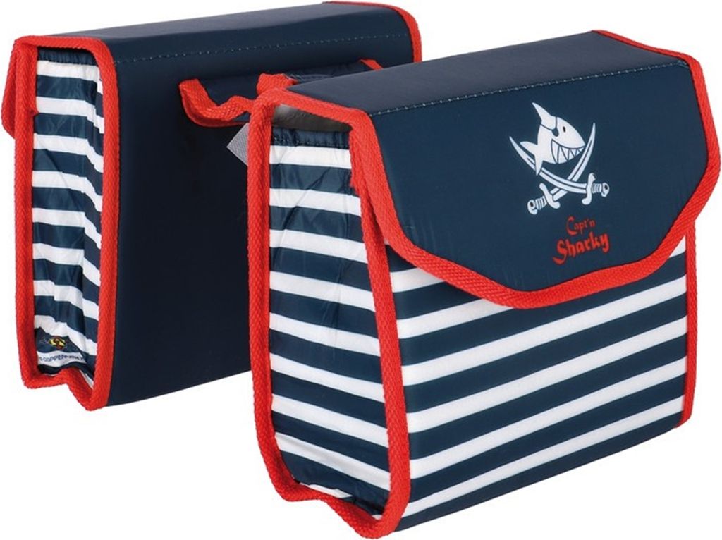 Bike Fashion 865088 Doppelpacktasche Capt`n Sharky Immagine del prodotto 