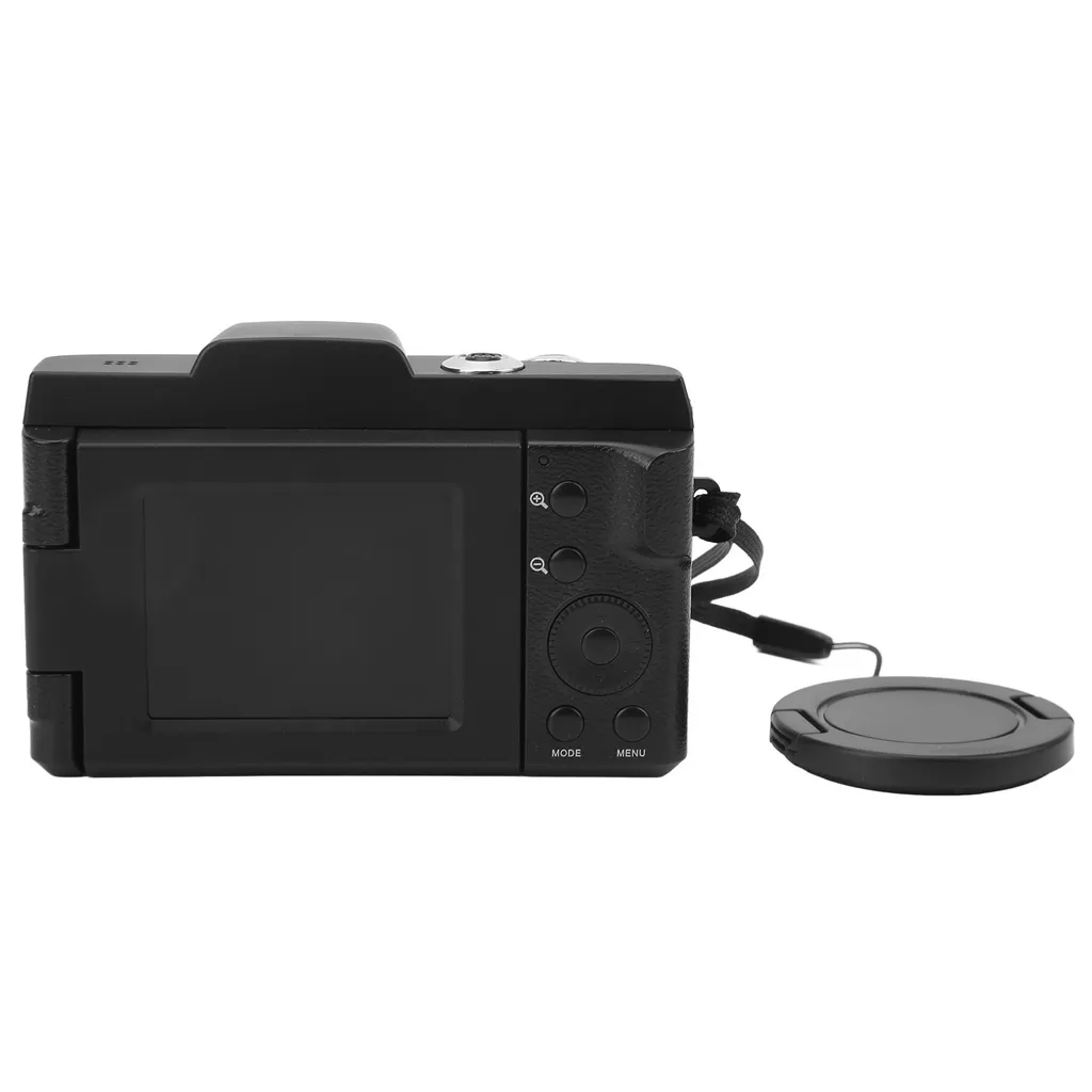 Caméra numérique de vlogging 16MP avec microphone intégré et zoom 16x