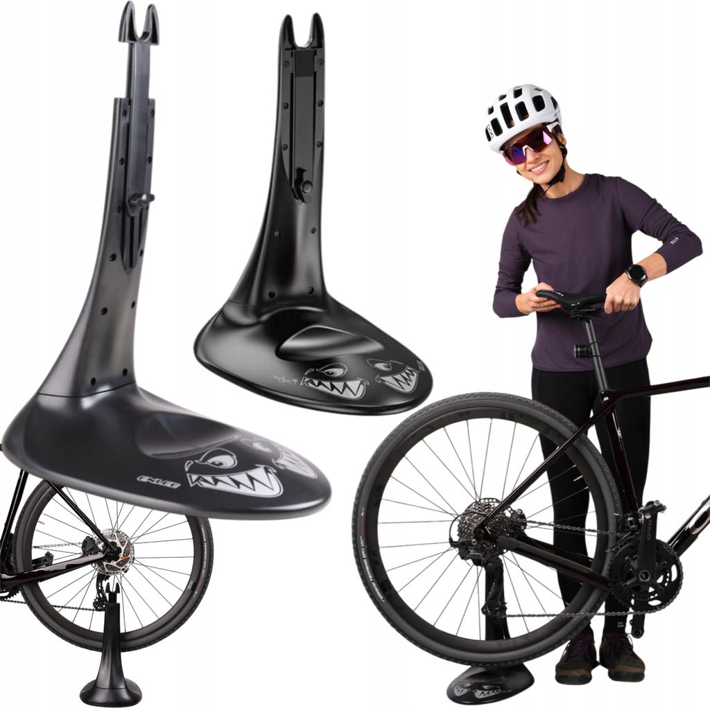 FIT4MED | Fahrradständer - Schwarz - 31x21x37 Cm - Stabil - Fahrradständer
