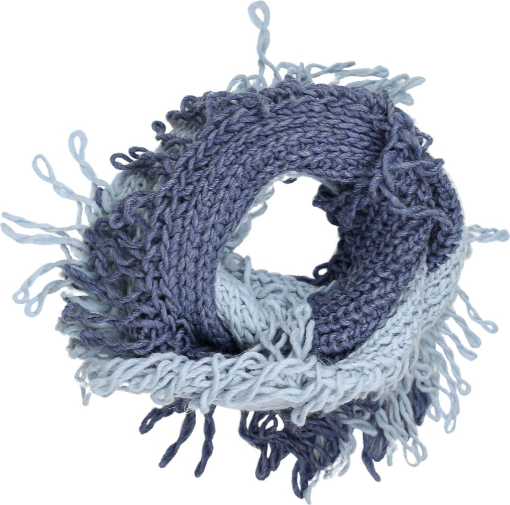 Loop Wuschel zweifarbig, Italy, kuschelweich von collezione alessandro