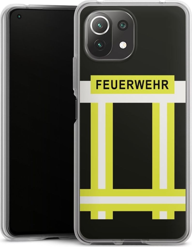 DeinDesign Handyhülle für Xiaomi Mi 11 Lite 5G Silikon Hülle Case Smartphone Schutzhülle Beruf Feuerwehr Feuerwehrmann