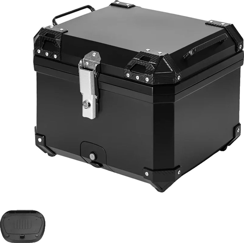 Motorrad-Heckbox, 45L Fassungsvermögen, wasserdichte Konstruktion, 57L Top-Verkauf Box