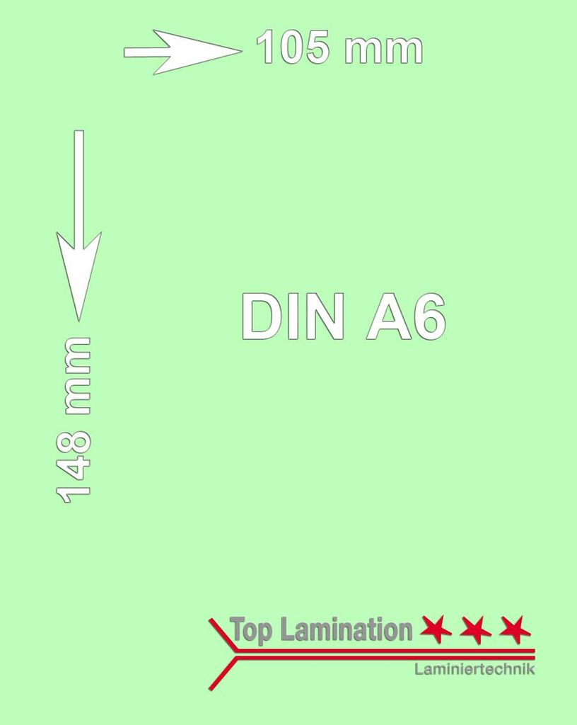 100 Blatt hellgrün 250 g/m² A6 (105x148mm) Tonpapier bedruckbar Premium Farbpapier