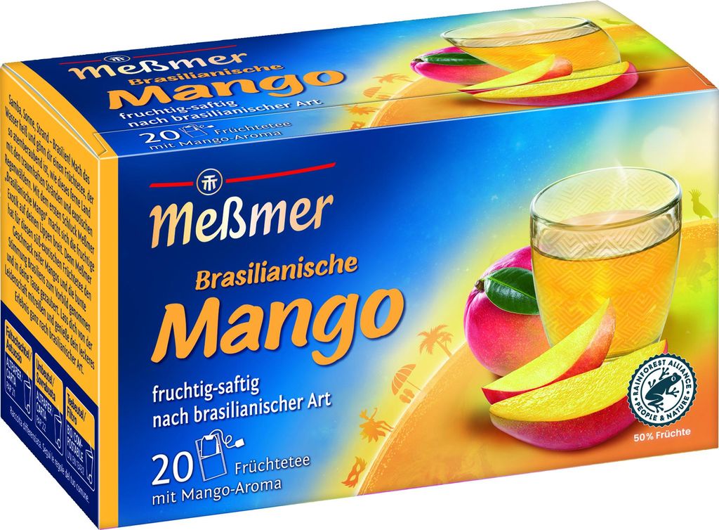 Meßmer exotický brazilský ovocný čaj s příchutí manga 20s Obrázek produktu 