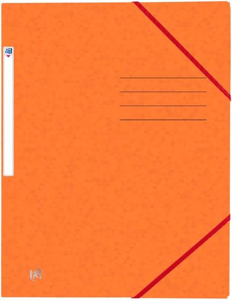 Oxford - Elastomap Top File+ A4 orange | 50 Stück