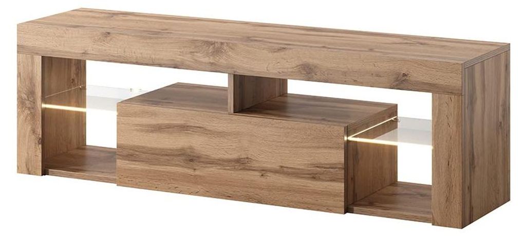 Televisie, tv-kast "Hugo", inclusief LED-verlichting, Productafbeelding 
