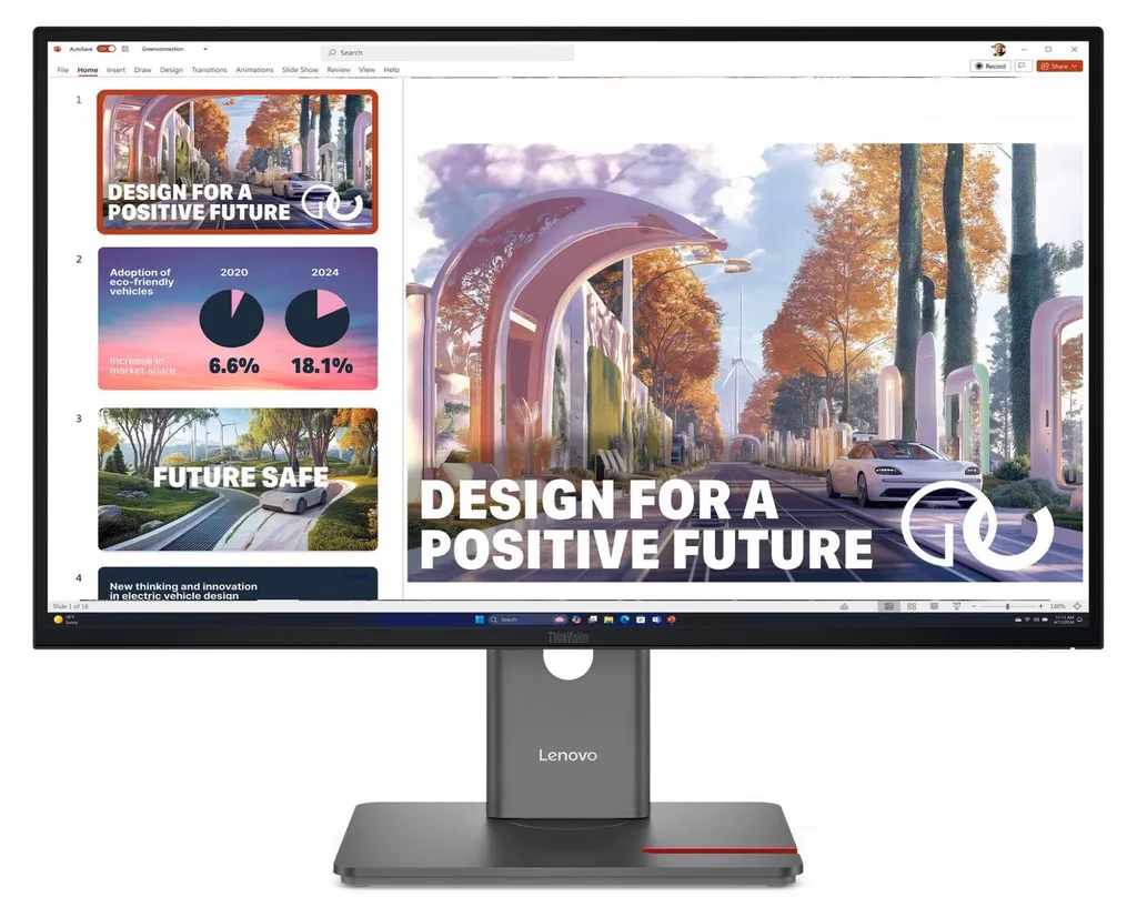 Moniteur PC 27 pouces Lenovo ThinkVision P27QD-40 Résolution WQHD