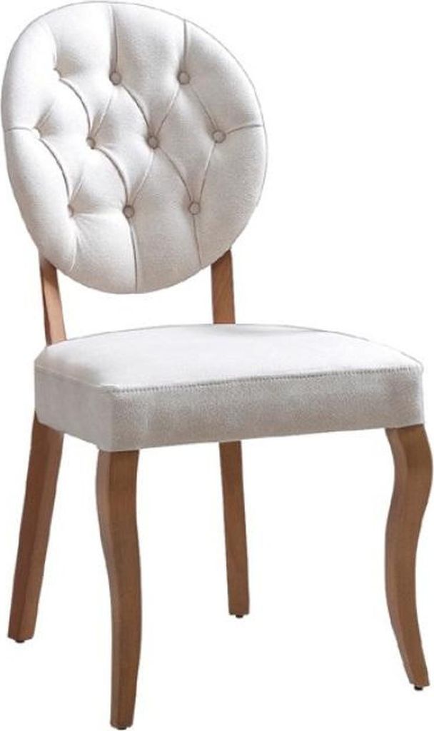 Stuhl Möbel Design Polsterstuhl Lehnstuhl Esszimmerstuhl Holz Sessel Landhaus