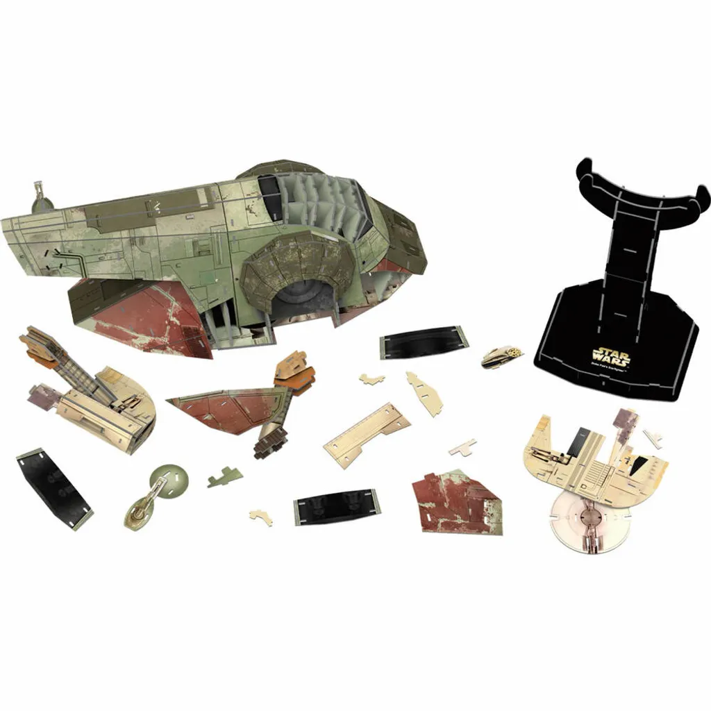 Star Wars Puzzle 3D : Construisez le Starfighter de Boba Fett