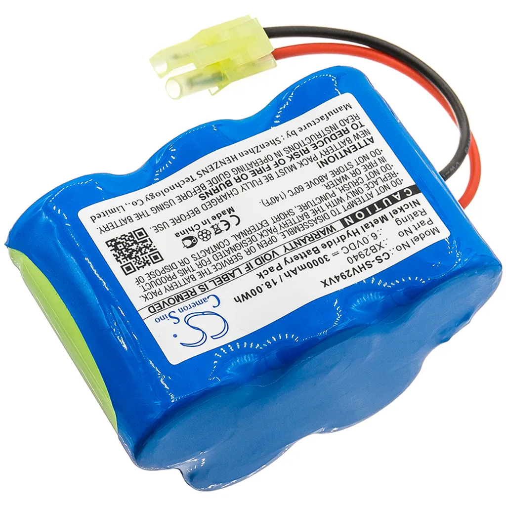 Batterie Techtek pour Shark V1940 V2940 V2940C et XB2940 Haute Capacité