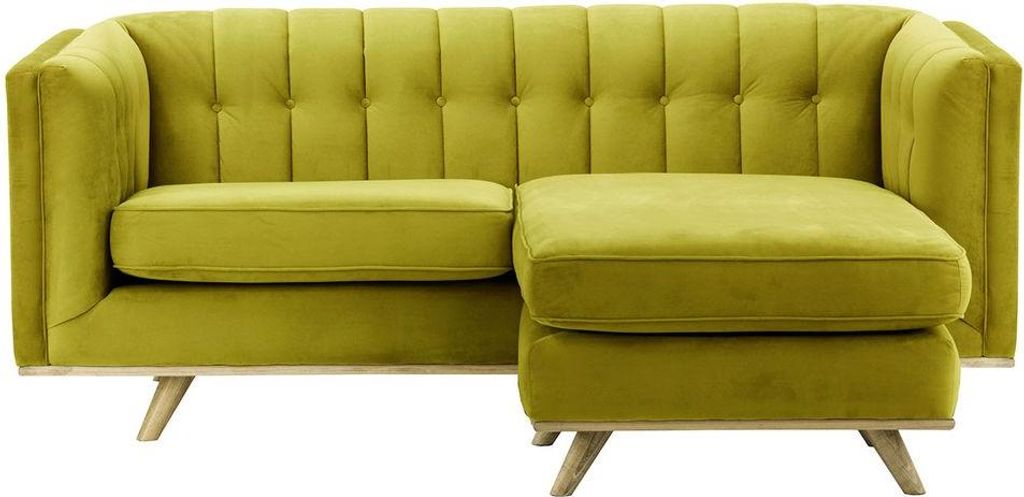 Ecksofa Vicenza beidseitig montierbar-Velluto 9-wax black