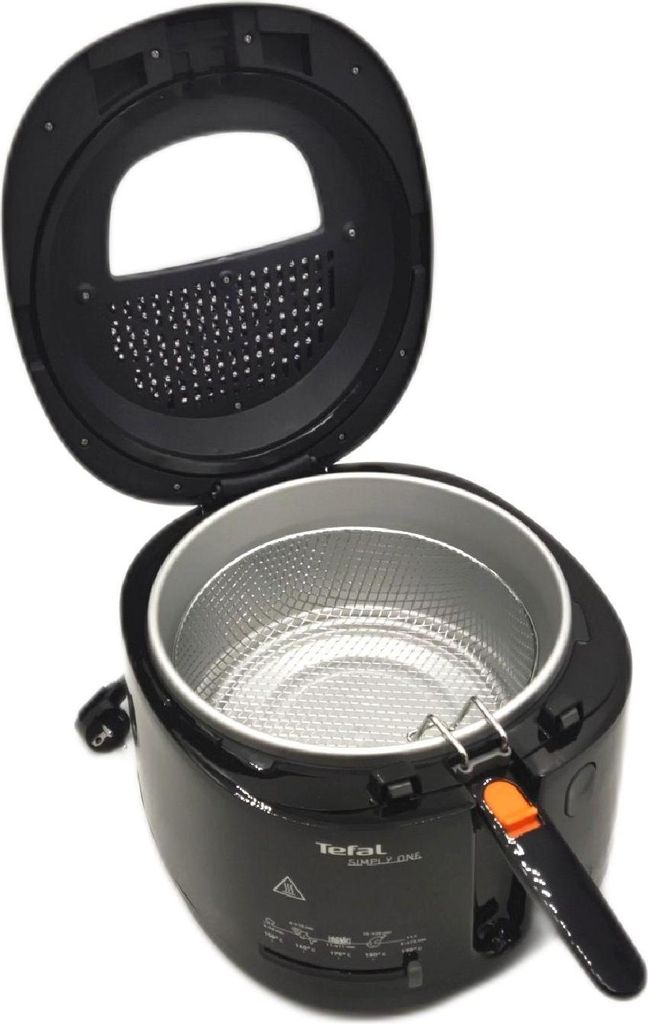 Friggitrice Tefal FF160800 Compatta – Capacità 1,2 Kg, Termostato 150-190°C, Cestello E Coperchio Lavabili In Lavastoviglie
