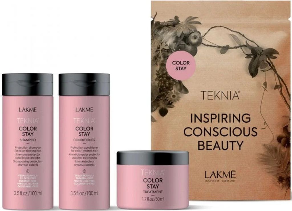 Lakmé Teknia Color Stay Travel Pack Set für gefärbtes Haar