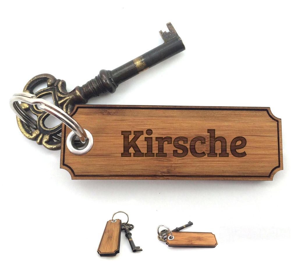 Mr. & Mrs. Panda Schlüsselanhänger Für Herren Kirsche - Bambus - Geschenk, Schenken, Taschenanhänger, Taschen Anhänger, Schlüssel, tasche, Gl...