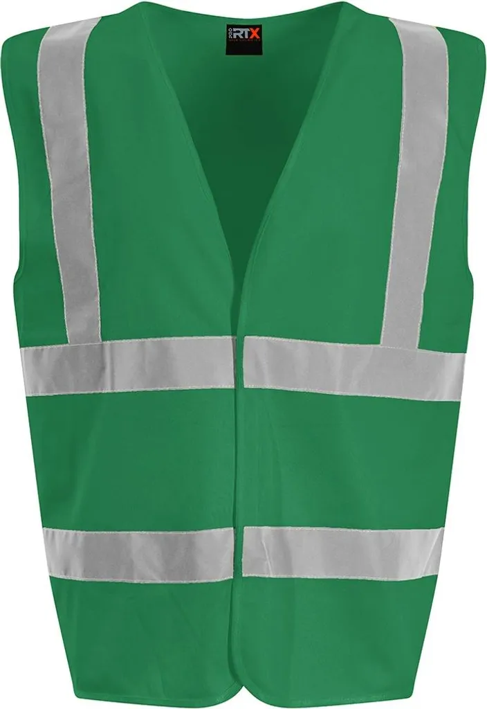 PRO RTX - Gilet "Alta visibilità" per uomo/donna unisex PC4002 (M) (verde Kelly)