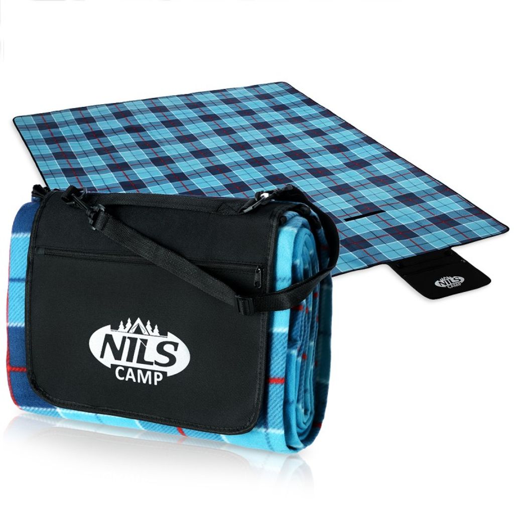Nils Camp NC8002 Blue Pikniková deka Obrázok produktu 