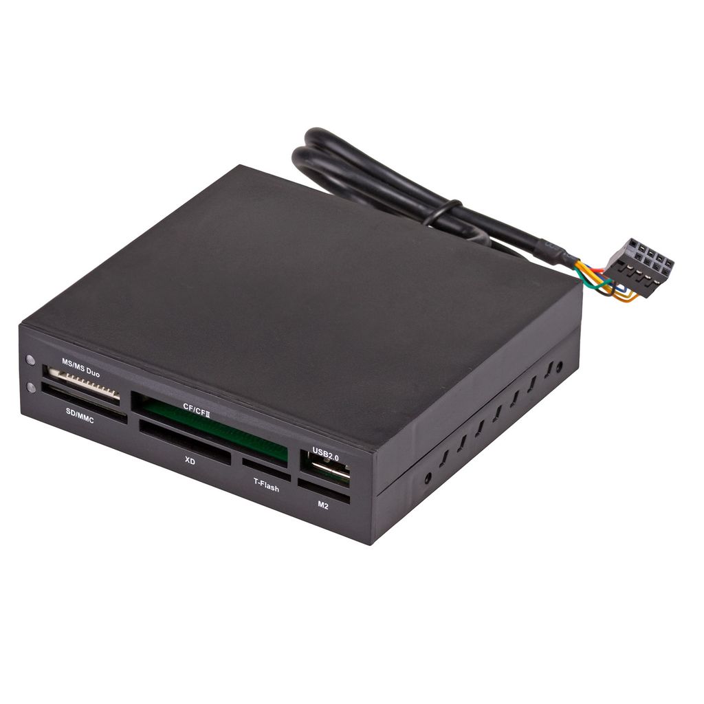 Akyga AK-CA-37 Lecteur de cartes Panneau multi-cartes 3.5" Image du produit 
