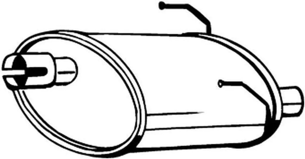 Silencieux d'échappement Bosal 148-253 pièce de rechange automobile