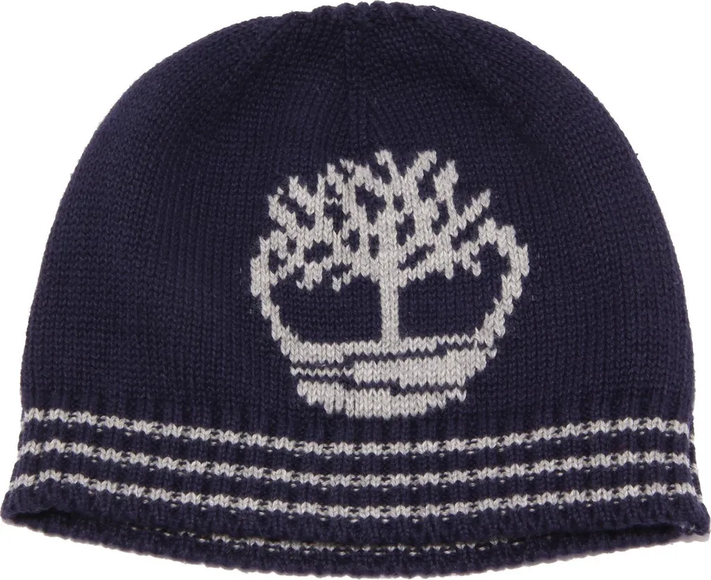 1748W cuffia bimbo TIMBERLAND Cotone blue beanie hat boy