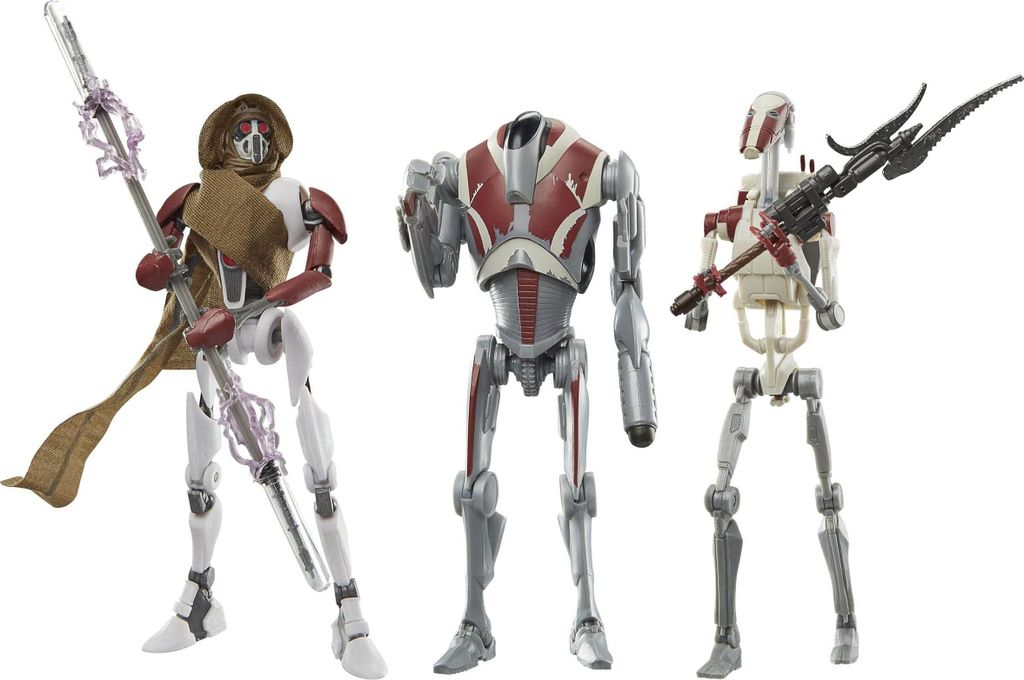 Star Wars Jedi: Survivor Black Series Actionfiguren 3er-Pack Magna Guard, Super Battle Droid & Battle Droid