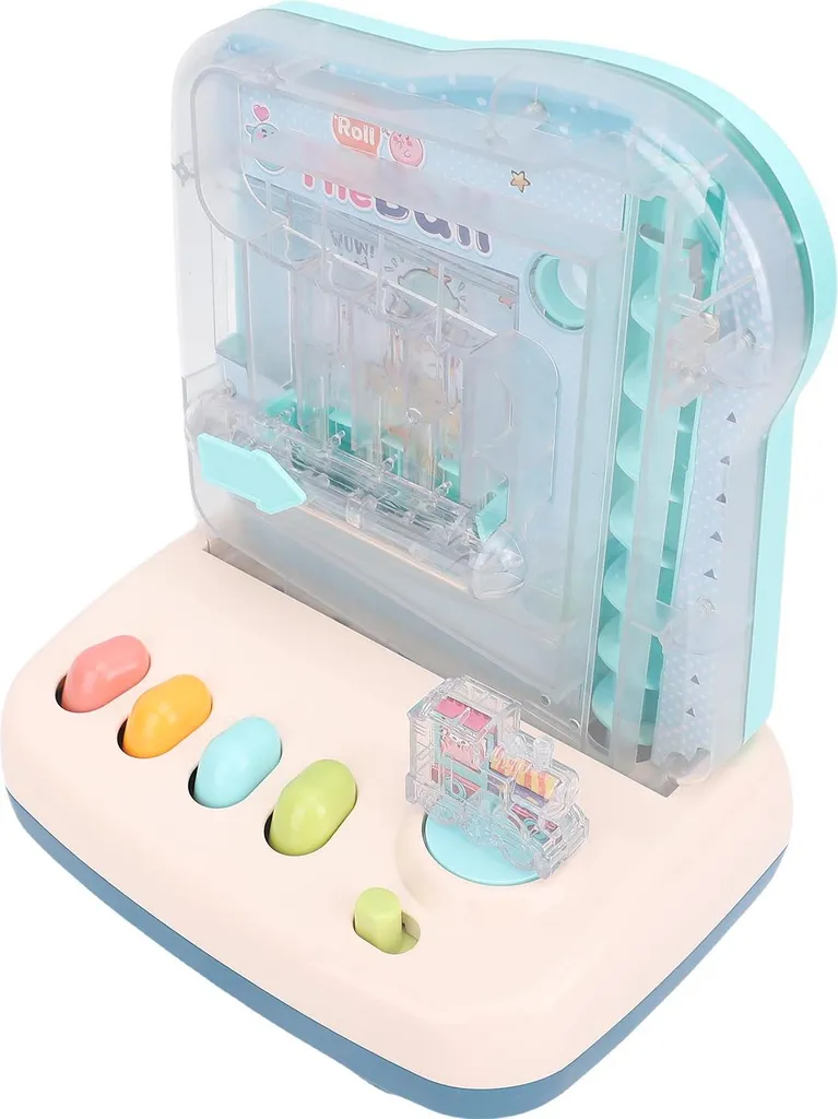 Machine de jeu Track Ball Bleu : Puzzle Éducatif pour Apprendre en Jouant - 4