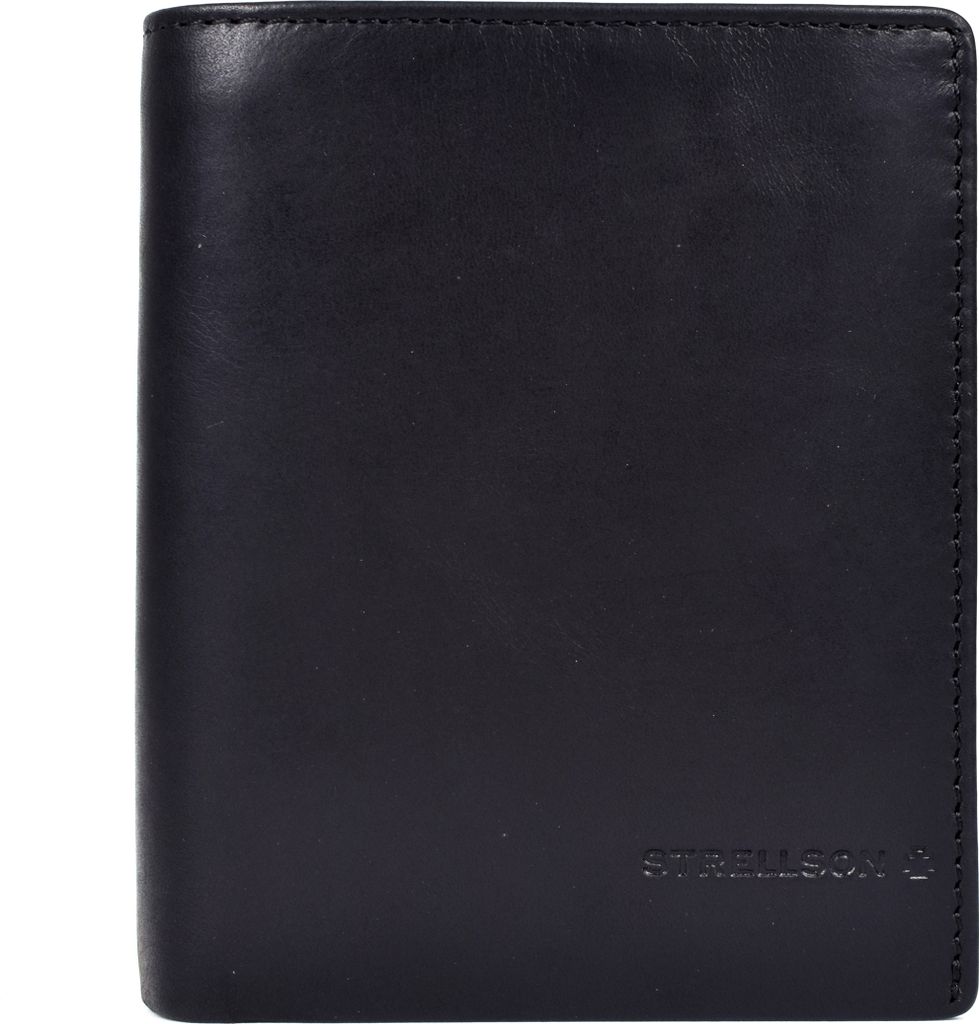 Strellson Herren Geldbörse - Brick Lane Jorge Billfold lv8, 13x10x2cm (HxBxT) Schwarz