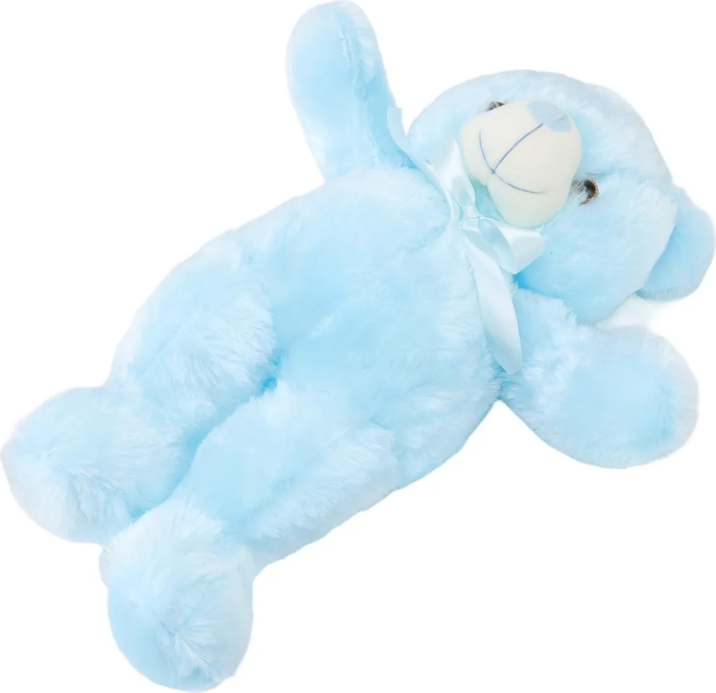 Doudou Lumineux LED pour Enfant Ours Interactif 50cm Aide au Sommeil