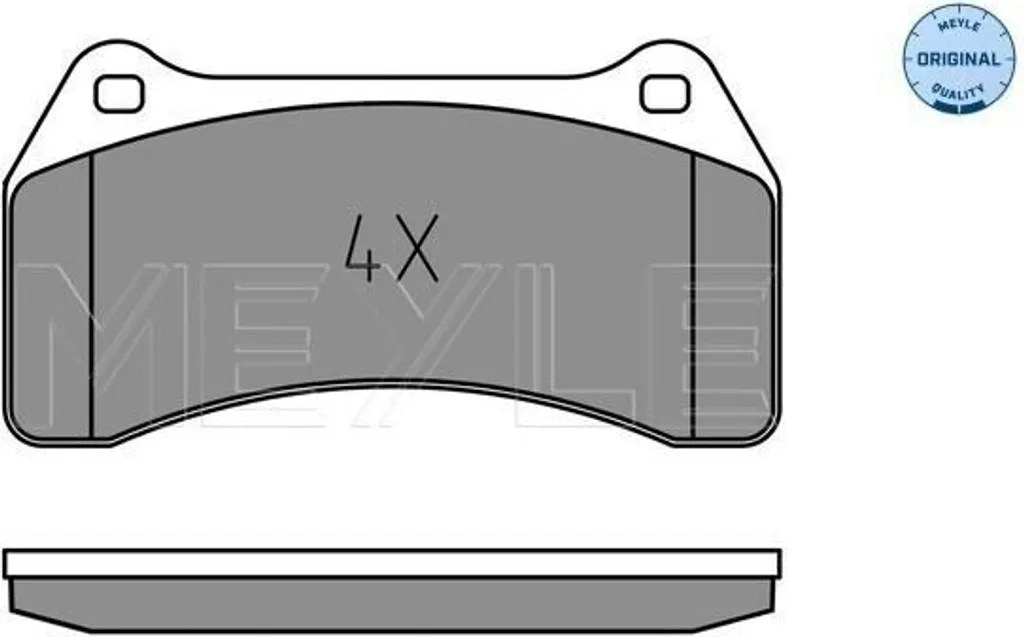 Plaquettes de frein avant haute performance pour Jaguar XJ C2C11648