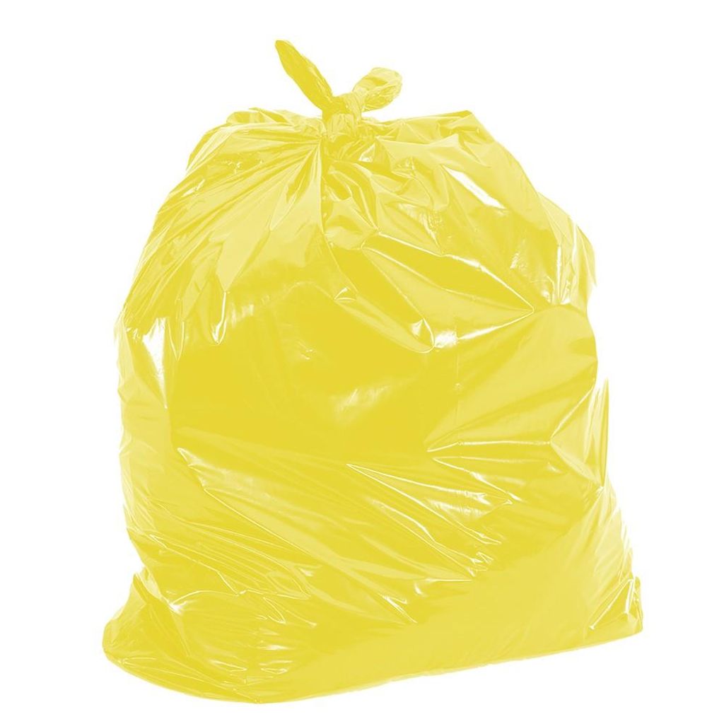 Müllsack mit 60L in Gelb