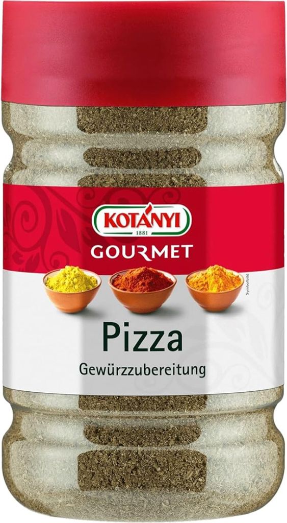 Kotanyi Pizzagewürz Gewürze für Großverbraucher und Gastronomie 285g
