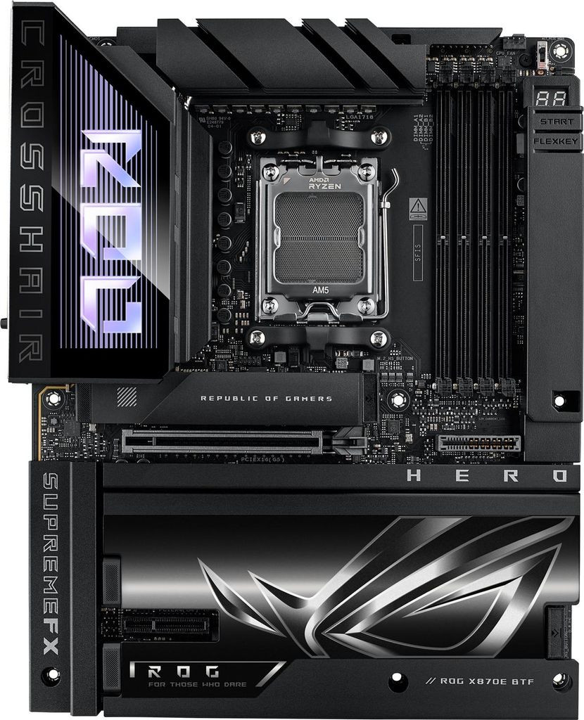 ASUS AMD X870E AM5 Socket ATX motherboard 4xDDR5 1xHDMI 2.1 5xM.2 4xSATA - Mainboard - AMD Sockel AM5 (Ryzen Zen4)