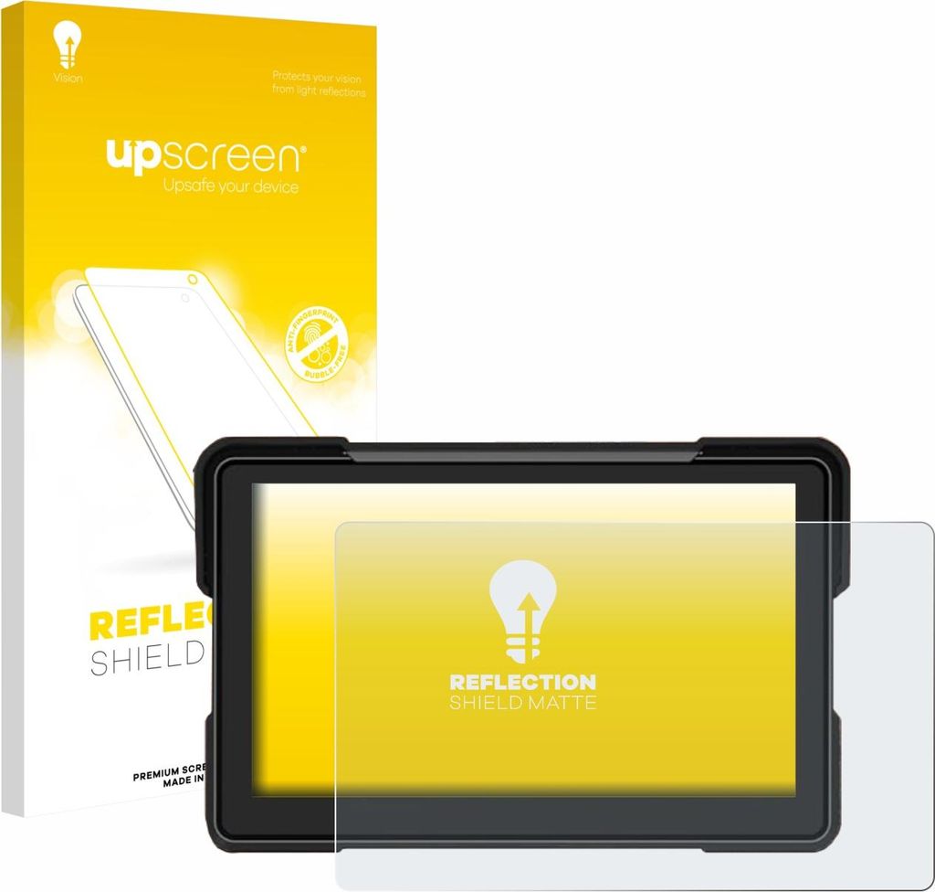 upscreen Schutzfolie für Airpuxem Motorrad Carplay 7" Displayschutz Displayschutzfolie Folie Matt Entspiegelungsfolie