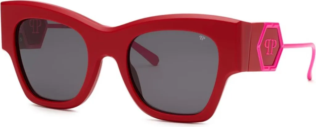 Occhiale Sole Philipp Plein SPP120M Rosso 5306Y6 | Streetwear Luxury