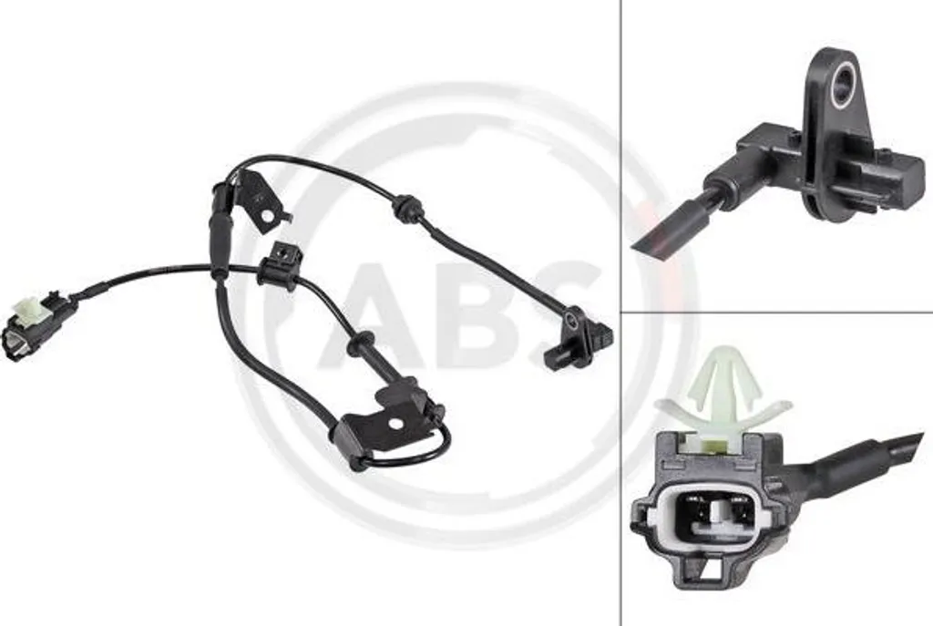 Capteur de vitesse de roue fiable OE 956711Y350 - A.B.S. 32068 pour Picanto